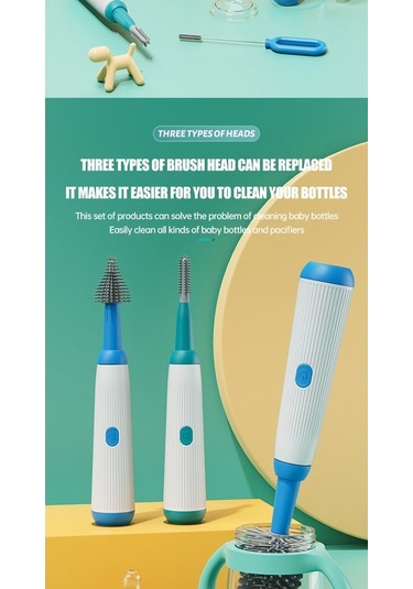Bosphorusboutique Ucu Temizleyici, Meme Fırçası, Fırçası, Fırçası Emzik Elektrikli Biberon Biberon Bebek Xe