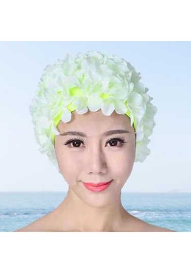 Pembe Su Sporları Şapka Muhteşem Yumuşak Yeniden Kullanılabilir Kadın Duş Şapka Renkli Su Sporları Şapka Plaj Yüzme Şapka Yetişkin İçin Pembe