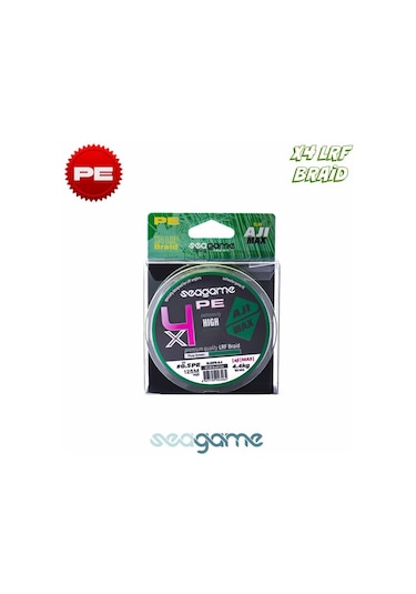 Seagame X4 Aji Max 0.5pe 125m Fluo Green Lrf İp Misinası 0.11mm