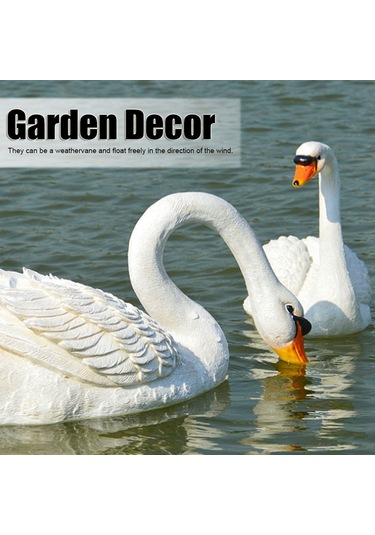 Vkemall Gözenekli Reçine Kargaşığı Heykeli - Bahçe, Havuz Ve Çimenlik Dekorasyonu İçin Serbest Dalgalanan Canlı Görünümlü Aksesuar