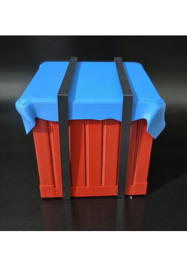 Pubg Aırdrop Figür - Yardım Kutusu Dekoratif Masaüstü Figür