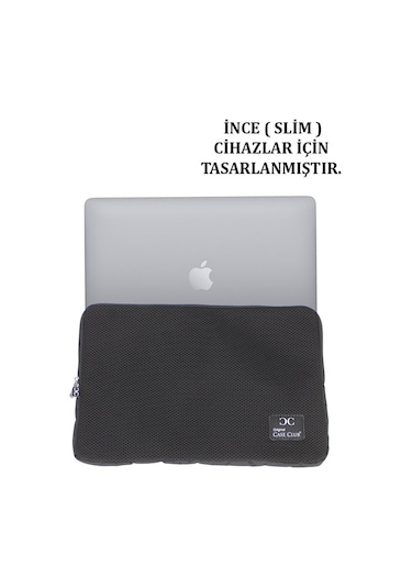 Çantachım 15.6'' Ve 15'' Inç Apple Uyumlu MacBook File Sünger Laptop Kılıfı