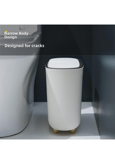 "banyo, Yatak Odası Veya Mutfak İçin Kompakt Pres Üstlü Çöp Kutusu" Diğer