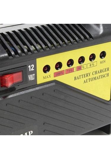 Pogod 6 Volt 12 Volt 6 Amper Ledli Göstergeli Akü Şarj Cihazı Taş