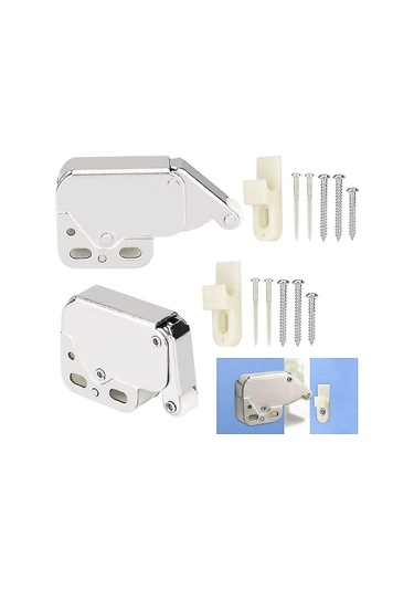 Yaylı Mandallı Dolap Kapısı Yaylı Mandallar Mini Mandallı Kapı Mandalları Tutma Plakalı