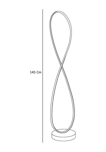 Tra20305 Eco 140 Cm Led Lambader Acht