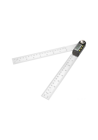 Reedark Paslanmaz Çelik Dijital Açı Ölçer - 0-360 200mm Lcd Ekranlı, Ip54 Koruma, Hızlı Doğru Ölçüm