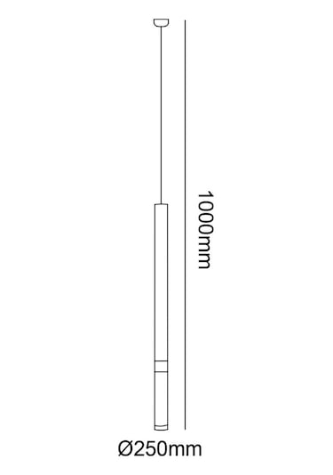 Tra83051 Eco 1Xø25 Mm Led Avize Sarkıt Tubo2