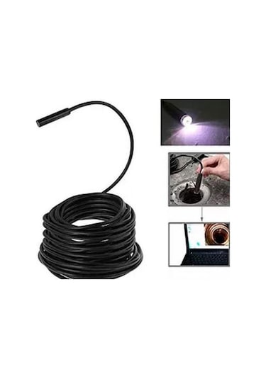 10 Metre Micro Usb ve Typec Uçlu Yılan Endoskop Kamera