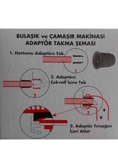 Erplassan- Adaptörlü Çekvalf Conta