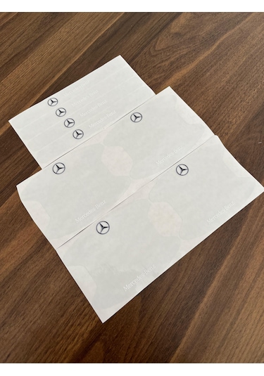 Mercedes Marka Araçlar İçin Kapı Kolu Çizik Önleyici 8'li Set