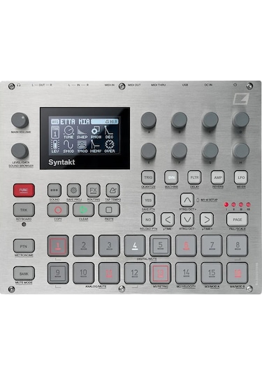 Elektron Syntakt E25 Remix Edition Drum Computer &amp Synthesizer
