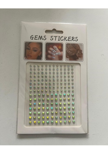 Face Gems Asortik Yapışkanlı Yüz Taşı Seti