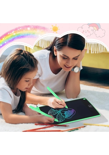 8.5 İnç Led Çizim Tahtasında Elektronik Lcd Yazma Tableti Graffiti Eskiz Blue-8.5in-color