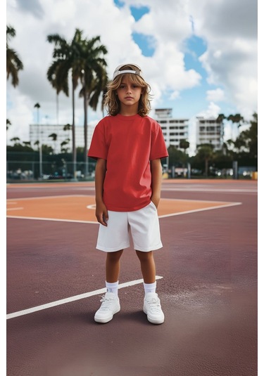 Nar Çocuk T-shirt Kız Erkek Unisex %100 Pamuk Nar