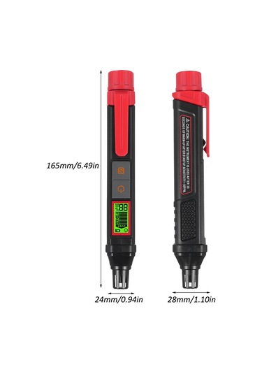 Springsun Habotest Ht56 Kalem Tipi Gaz Kaçak Dedektörü Sesli Ve Görsel Alarmlar Son Derece Hassas Koklayıcı Doğal Gaz Dedektörü