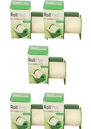 Rollmed 5cmx5m Kağıt Flaster 5 Kutu