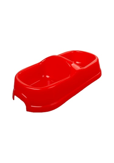 Bobo 120588 İkili Plastik Köpek Mama Kabı 2 x 450 ML