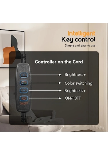 Willowhaven 1 Adet Usb Güç Kaynaklı 3 Ayarlı Karartılabilir Ayarlanabilir Parlaklık Esnek Gooseneck 96 Led Gece Lambası Siyah Yer Lambası