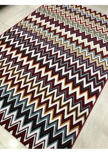 Bahariye Halı Saroz 4102 Renkli 160X230 Ince Halı 4 M2 !