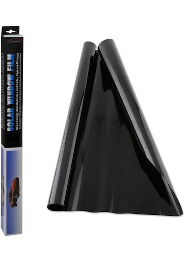 Oscar Cam Filmi 50 CM X 6 Metre Siyah Black Solar BK-20