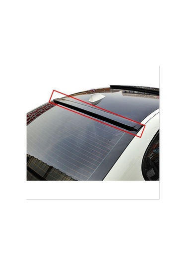 Bmw g30 cam üstü spoiler piano black 2017+