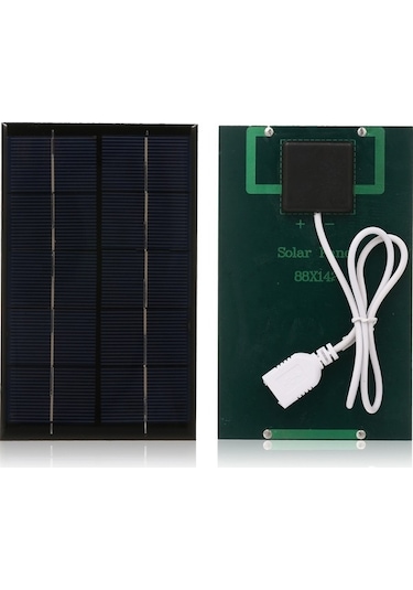 Trendooze Hafif Katlanabilir Güneş Şarj Cihazı: 5v Usb, Kamp & Acil Durumlar İçin