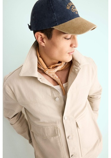 Defacto Relax Fit Düğmeli Cepli Denim Ceket F8273ax25aubg766 Bej Defacto Relax Fit Düğmeli Cepli Denim Ceket F8273ax25aubg766 Bej