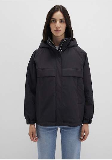 Mavi - Kapüşonlu Siyah Ceket 1110348-900 Siyah
