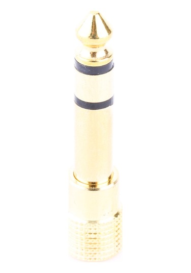 Moveevo Altın 3.5mm Dişi - 6.5mm Erkek Ses Çevirici, Optimal Sinyal Aktarımı, Sağlam Bağlantı, Ev Ve Profesyonel Ses Cihazları İçin