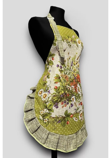 Kuhna V Gorosek Kadın Mutfak Önlüğü 241275091 Yeşil