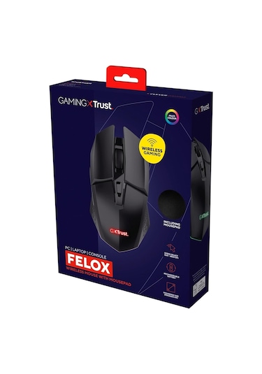 Trust Gxt112 Felox Gaming Mouse+mpad-syh