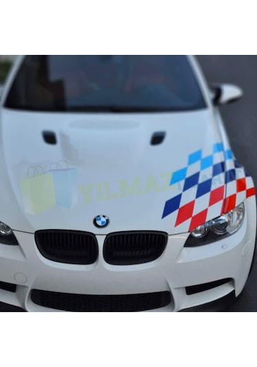 Bmw M Yan Kapı Marşpiyel Şerit Oto Sticker Etiket Set 2 Parça