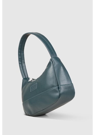 Housebags Kadın Petrol Yeşili Baguette Çanta 197 Petrol Yeşili Nova