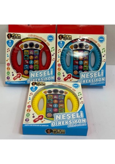 Can Oyuncak Neşeli Direksiyon Müzikli Oyuncak