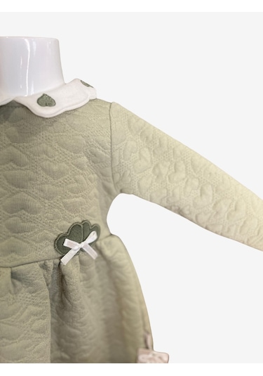 Flexi Kız Bebek Elbise-486 Yeşil