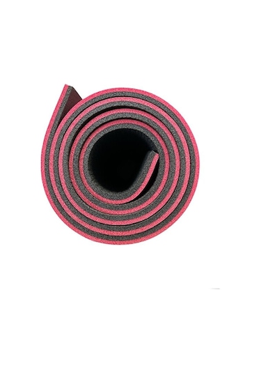 10mm Pembe-siyah Pilates Matı Rahat Kalın Yoga Ve Fitness Matı Pembe - Siyah