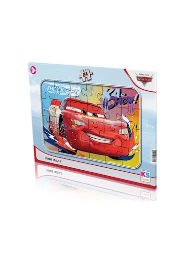Cars 24 Parça Frame Puzzle.