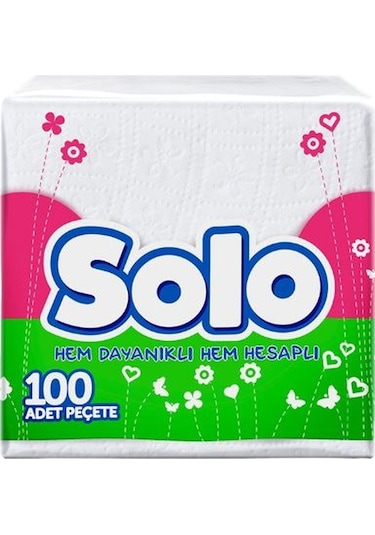 Solo Süper Peçete 100'lü 24 Paket