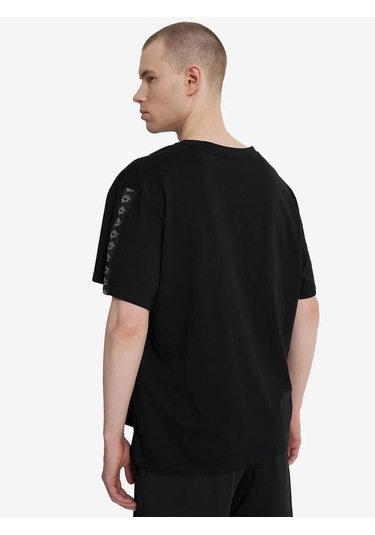 Lotto Erkek Oversize Vesuvius Tişört 363298483 Siyah