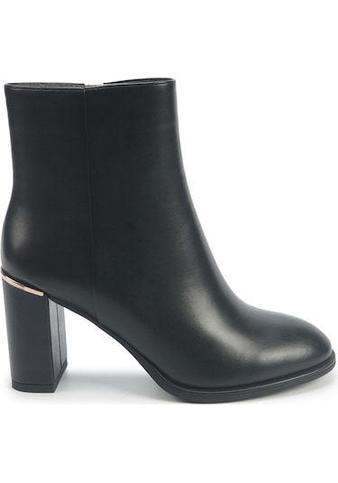 Nine West Olga 5pr Siyah Kadın Topuklu Bot 000000000102012105 Siyah
