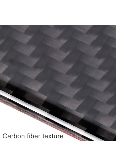 Karbon Fiber İç Kapı Kolu Kase Kapağı Trim Çıkartmaları Honda Civic 10th Gen İçin Dekoratif Etiket 1 Adet