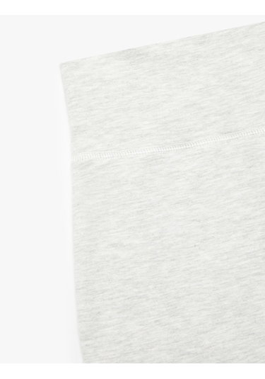 Koton Pamuklu İspanyol Paça Slim Fit Basic Pantolon Gri Melanj 6wkg40096ak Gri Melanj