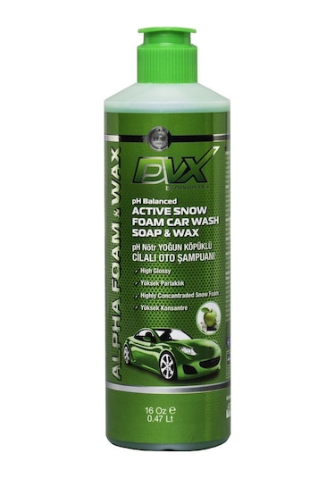Dvx Alpha Foam Ph Nötr-Cilalı Oto Yıkama Şampuanı 16Oz 473 Ml.
