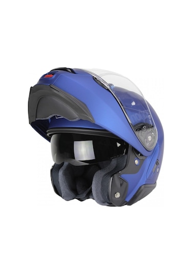 Shoei Neotec Iı Mat Mavi Çene Açılır Güneş Vizörlü Kask