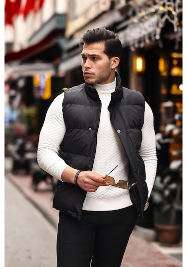 Gizli Cep Kapaklı Şişme Yelek Paris Pldp 2966 001