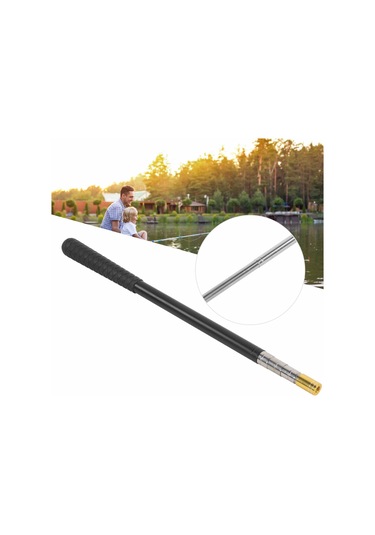 Wezone Çelik Konstrüksiyonlu, 40-150cm Genişletilebilir, Kaymazlastırılmış Tutamaklı, Kolay Montajlı Balık Ağçısı Çubuğu - Çanta Taşınabilir, Göl/havuz/ Deniz Uygun