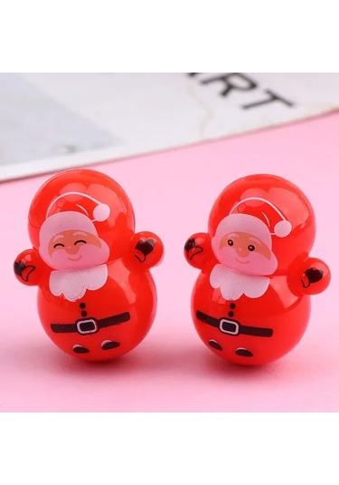 Xindoker Eğlenceli Papağan Oyuncakları, 10 Adet Noel Baba Tasarımı, Güvenli Çiğneme Ve Oyun Deneyimi