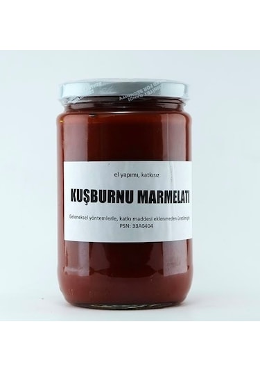 Silifke Sepeti Yöresel Ev Yapımı Kuşburnu Marmelatı 720 G