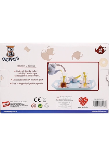 Birlik Çay Vakti İnce Belli Çay Oyuncak Seti